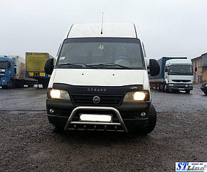 Кенгурятник WT003 (нерж.) для Peugeot Boxer 1994-2006 років