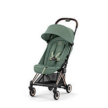 Коляска Cybex Coya Rosegold Leaf Green