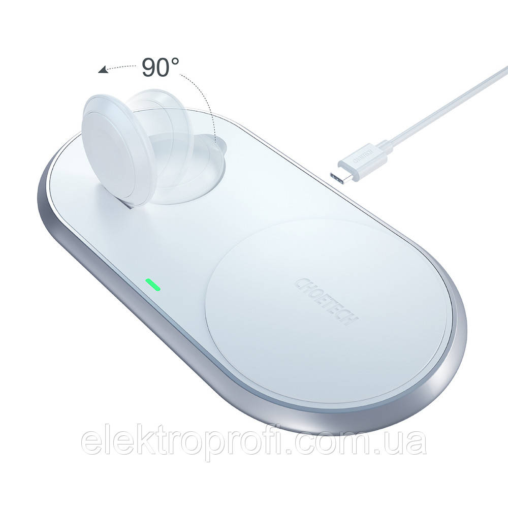 Бездротовий зарядний пристрій Choetech T317 10W MFi