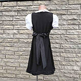 Сарафан шкільний з трояндами, фото 3