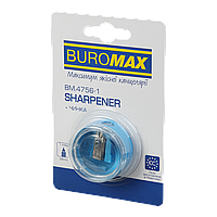 Точилка MASTER 1 отв контейнер пластик корпус блакитна 1 шт в блістері