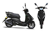 Скутер Forte New JOG 80CC (черный)