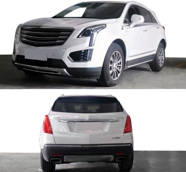 Передня і задня накладки (2 шт) для Cadillac XT5