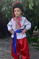 Детский карнавальный костюм Украинец №5 для мальчика, на рост 98 см (3-4 года)