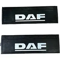 Брызговики DAF 650x220mm (пара) PS-TRUCK 31-420-017PST рельефная надпись