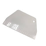 Шпатель кондитерський пластиковий трапеція 19 см, фото 4