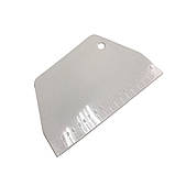 Шпатель кондитерський пластиковий трапеція 19 см, фото 5