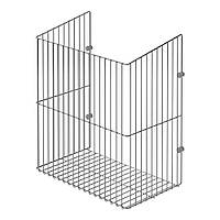 Starax S-8011 корзина для білизни з кріпленням фасаду в секцію 300мм, хром