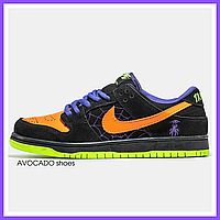 Кроссовки мужские и женские NIke SB Dunk Low Night of Mischief Halloween / кеды Найк СБ Данк черные