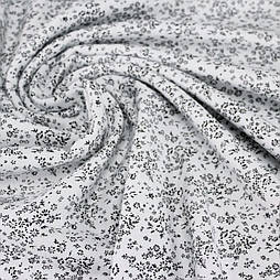 Фланель "Міні ромашки" на білому тлі 150 см № Ф-04