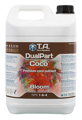 Добрива для кокосового субстрату Ghe Flora Coco Bloom 5 л, фото 1