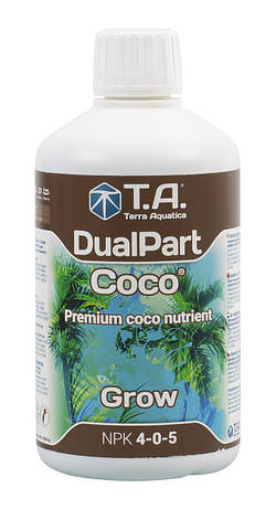 Добрива для кокосового субстрату DualPart Coco Grow (Flora Coco Grow) 0.5 л, фото 1