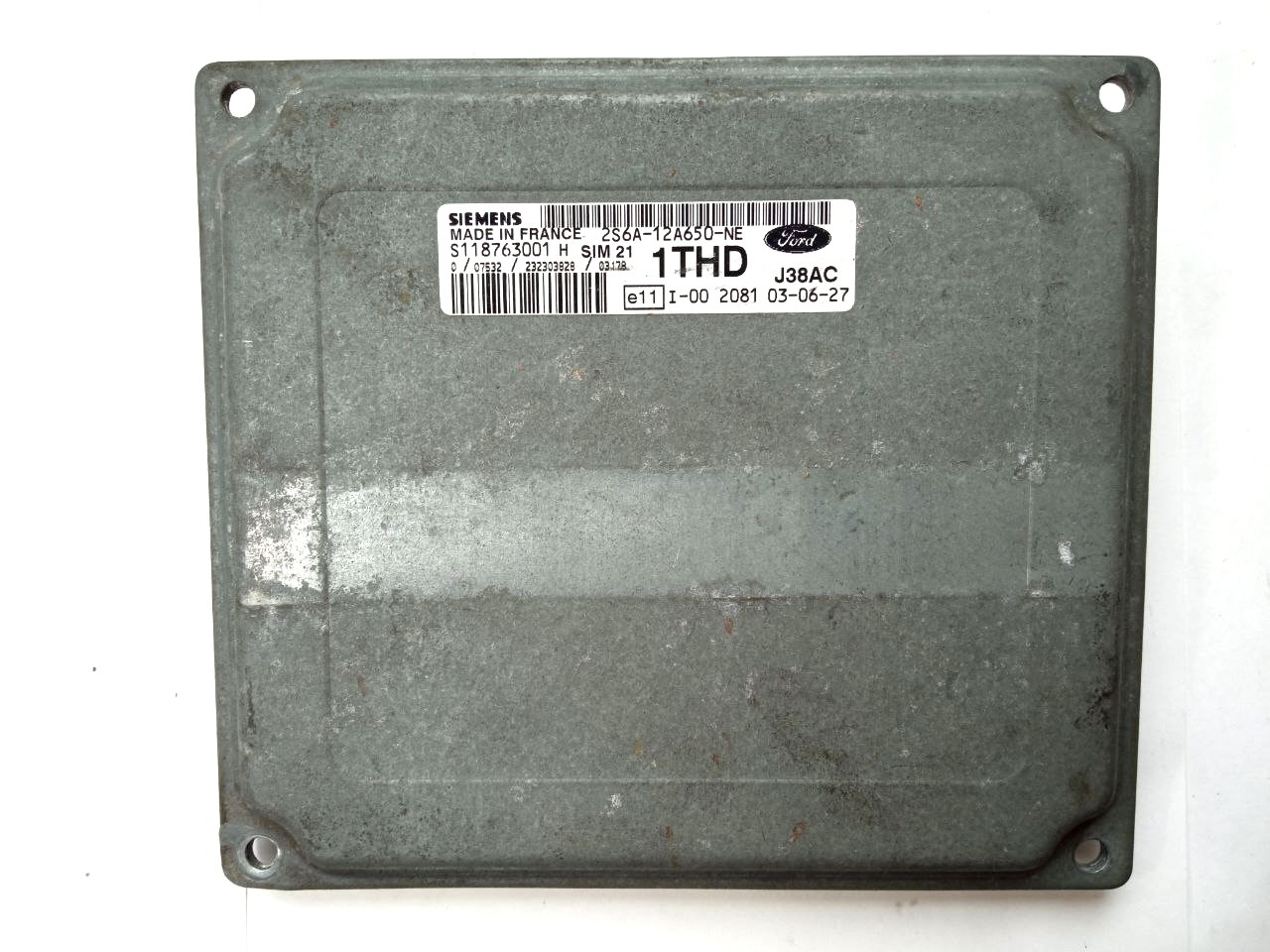 Електронний блок керування S118763001 H sim 21 Ford 2S6A-12A650-NE/1THD, фото 1