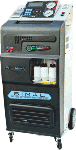 Автоматична установка для заправки автомобільних кондиціонерів з принтером для нового газу Simal 1234YF