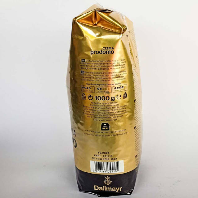 Кофе в зернах Dallmayr Crema Prodomo (1 кг): купить