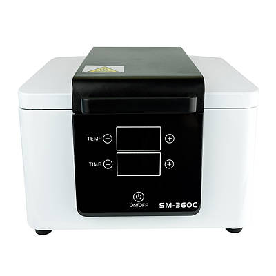 Сухожарова шафа SM-360C біла 300Вт з дисплеєм термо шафа сухожар для стерилізації манікюрних інструментів