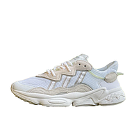 Кроссовки Adidas Ozweego White Beige, Женские кроссовки, Мужские кроссовки, Адидас