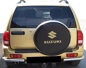 Задній захист AK003 (нерж) для Suzuki Vitara 1998-2006 рр