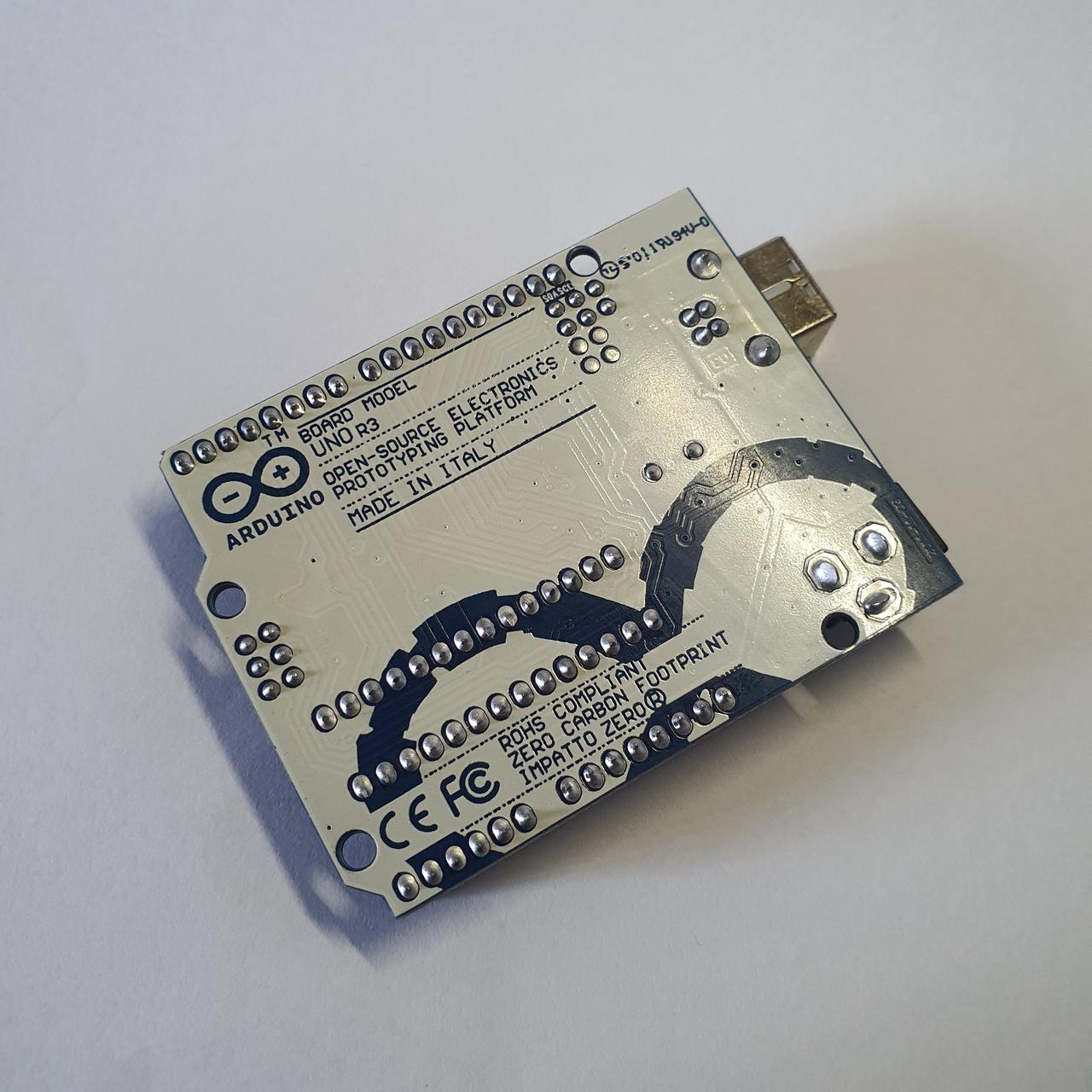 Arduino UNO REV 3 (made in Italy) + USB провід - фото 3 - id-p1936527332