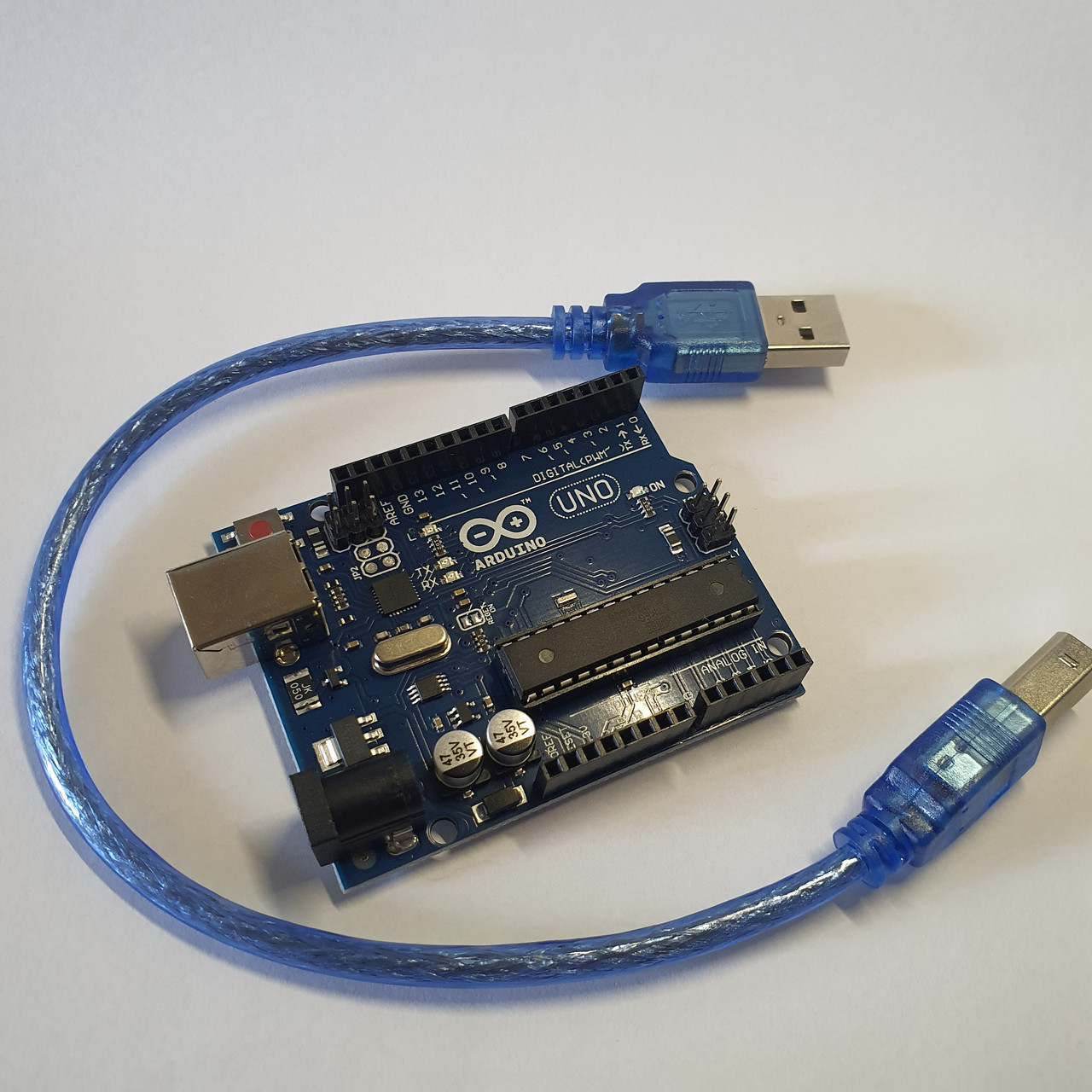 Arduino UNO REV 3 (made in Italy) + USB провід - фото 5 - id-p1936527332