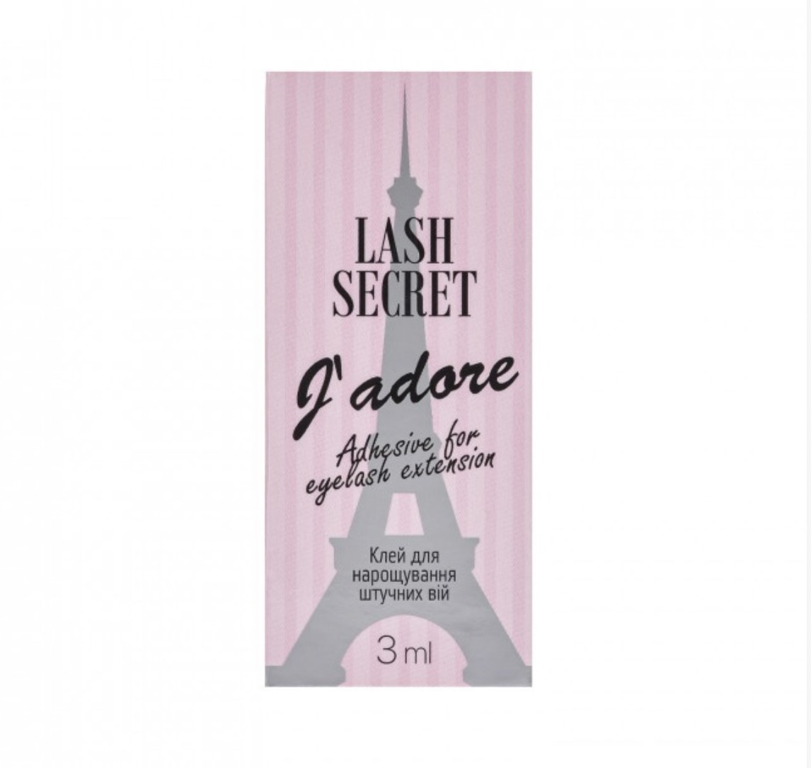 Клей для нарощування вій "Jadore LASH SECRET", 3 мл