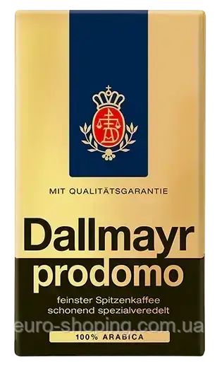 Кава мелена DALLMAYR Prodomo 500 г 100% Арабіка
