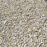 Крихта мармурова біло-кремова для клумб та ландшафтного дизайну (ціна за 1 кг від 1 тони), фото 2