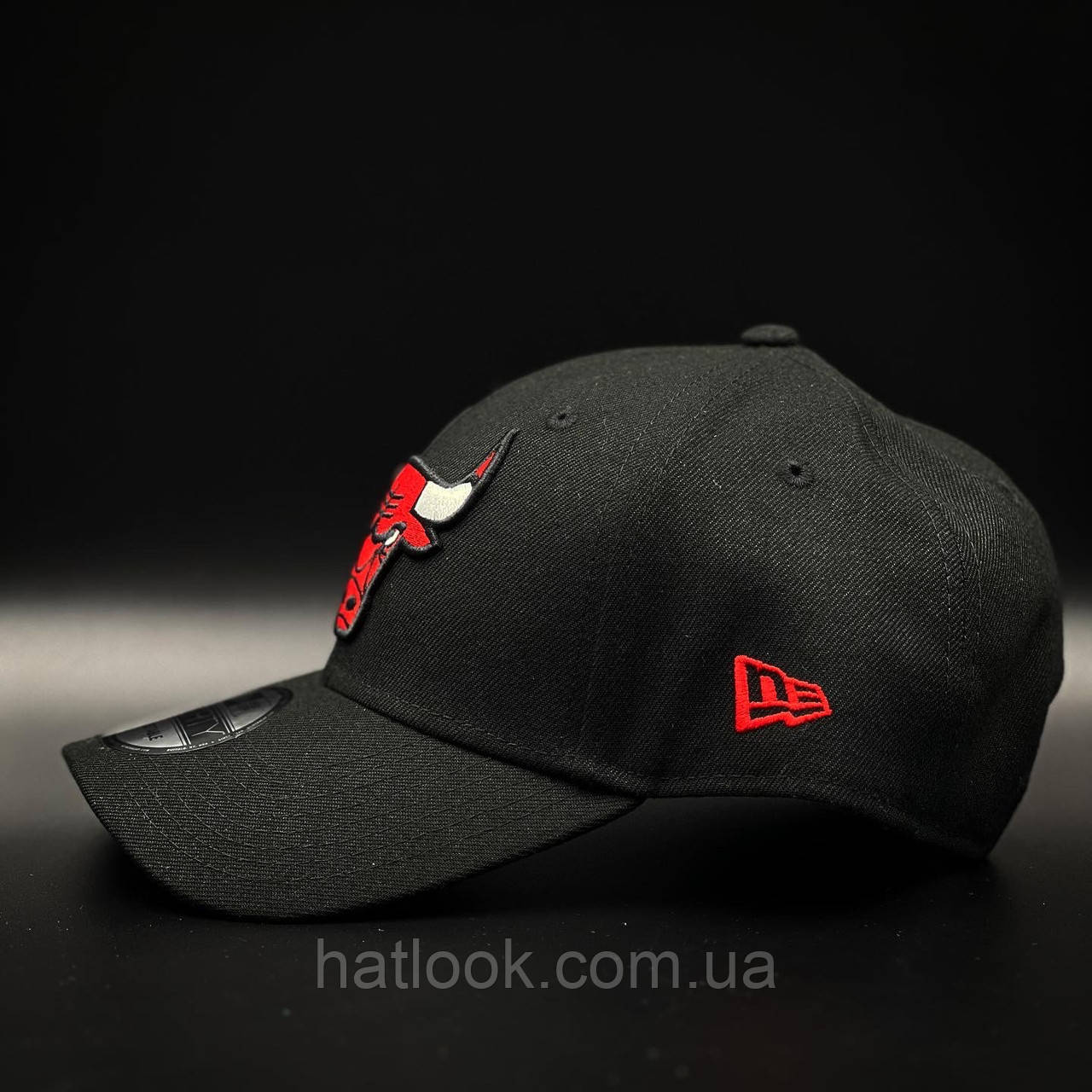 Оригінальна чорна кепка New Era 9FORTY NBA Chicago Bulls Team 11405614 ...