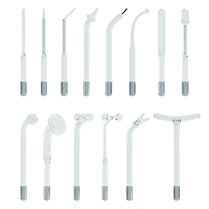 Набір електродів для дарсонвалів BactoSfera DARSONVAL (14 шт) без футляра, фото 1
