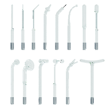 Набір електродів для дарсонвалів BactoSfera DARSONVAL (14 шт) без футляра