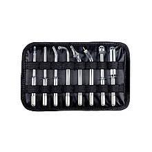 Набір електродів для дарсонвалів BactoSfera DARSONVAL (8 шт) в футлярі