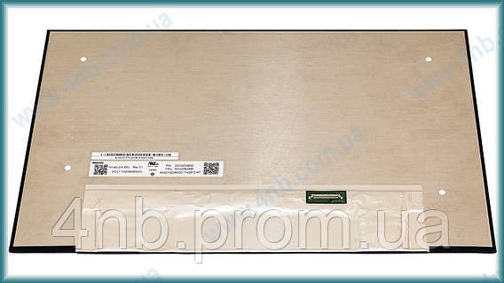 Матрица для ноутбука 14.0" (1920x1200) CMI N140JCA-EEL Slim LED IPS 30pin eDP правый Матовая (306.6×197.5×5.0) (300cd/m²)