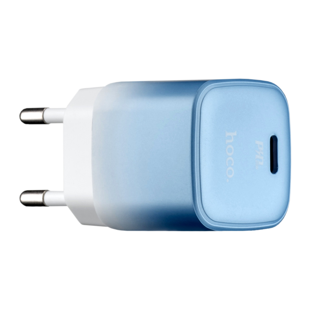 МЗП Hoco C101A single port PD20W charger ( EU ) Ice Blue