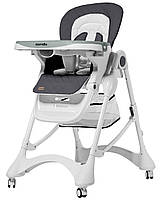 Детский стульчик для кормления CARRELLO Caramel CRL-9501/3 Palette Grey Темно-серый