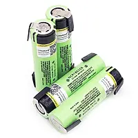 Акумулятор 18650 LiitoKala Lii 34B 3400mAh NCR18650B 6A з клемами, пелюстками під паяння