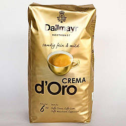 Dallmayr Crema d'Oro Mild & Fein кава в зернах 1 кг