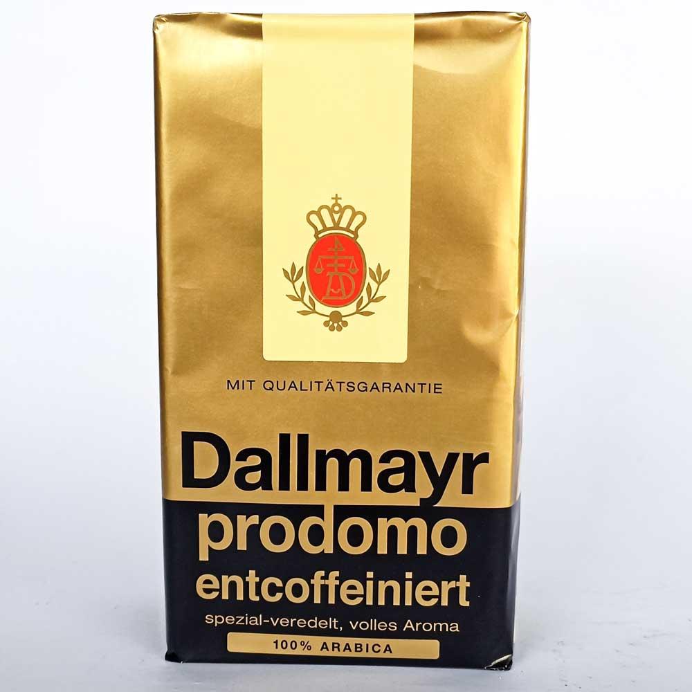 Кава без кофеїну мелена Dallmayr Prodomo Entcoffeiniert 500 грам