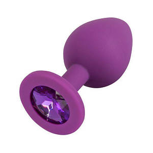 Анальна пробка Colorful Joy Jewel Purple Plug Medium від Orion   | Promax