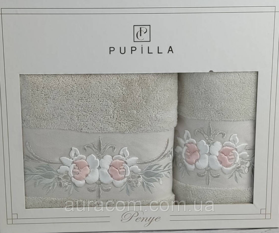 Рушник банний та рушник для обличчя, Pupilla, Туреччина, фото 1
