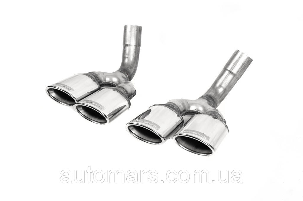 Насадки AMG G65/G63 (2 шт) для Mercedes G сlass W463 1990-2018 рр, фото 1