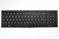 Клавіатура для ноутбуків HP 250 G7/G8, 255 G7/G8 чорна без рамки, з підсвічуванням UA/RU/US