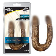 Золотий подвійний фаллоімітатор Dixie Normous | Knopka