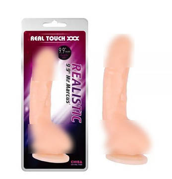 Реалістичний фалоїмітатор на присоску 9.9 Mr.Marcus| Limon, фото 1