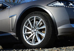 Накладки на арки (4 шт, нерж) для Jaguar XF 2009-2016 рр