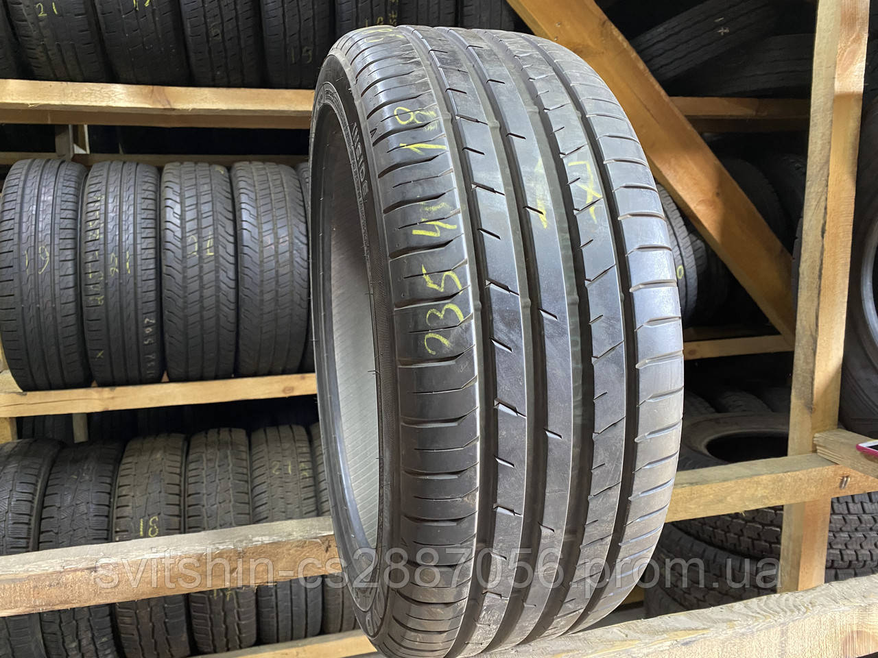 Розпаровка Літо 235/45R18 Toyo Proxes Sport 7мм 17рік, фото 1