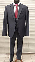 Костюм чоловічий трійка West-Fashion модель А-75 темно синій