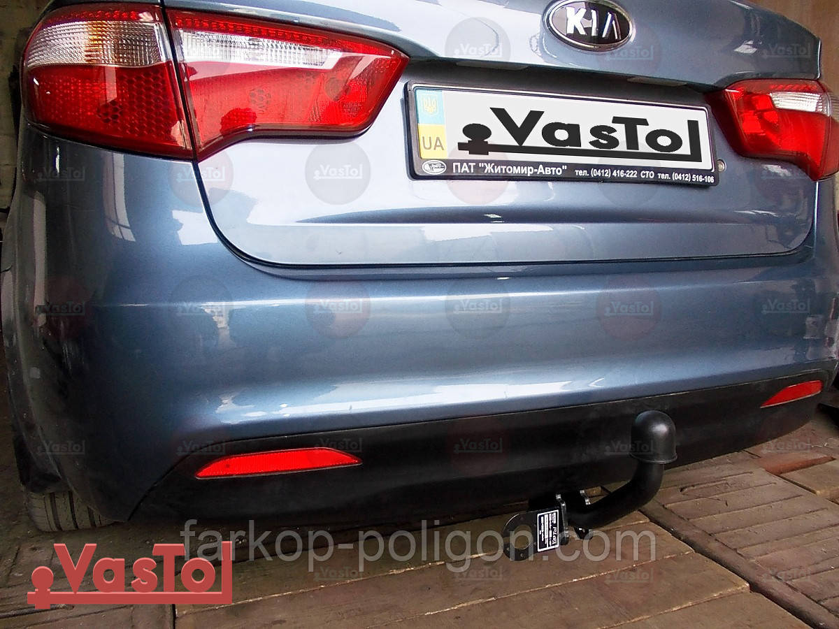 Фаркоп Kia Rio c 2011-... г., фото 1