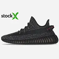 0156 Yeezy Boost 350 V2 Black (Реф. повний)