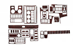 Накладки на панель (під дерево) для Scania R серія 2004-2016 років