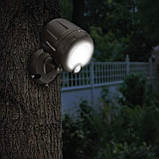 Mr. Beams Wireless 200 лм Зовнішній світлодіодний прожектор, що активується датчиком руху, коричневий, фото 4